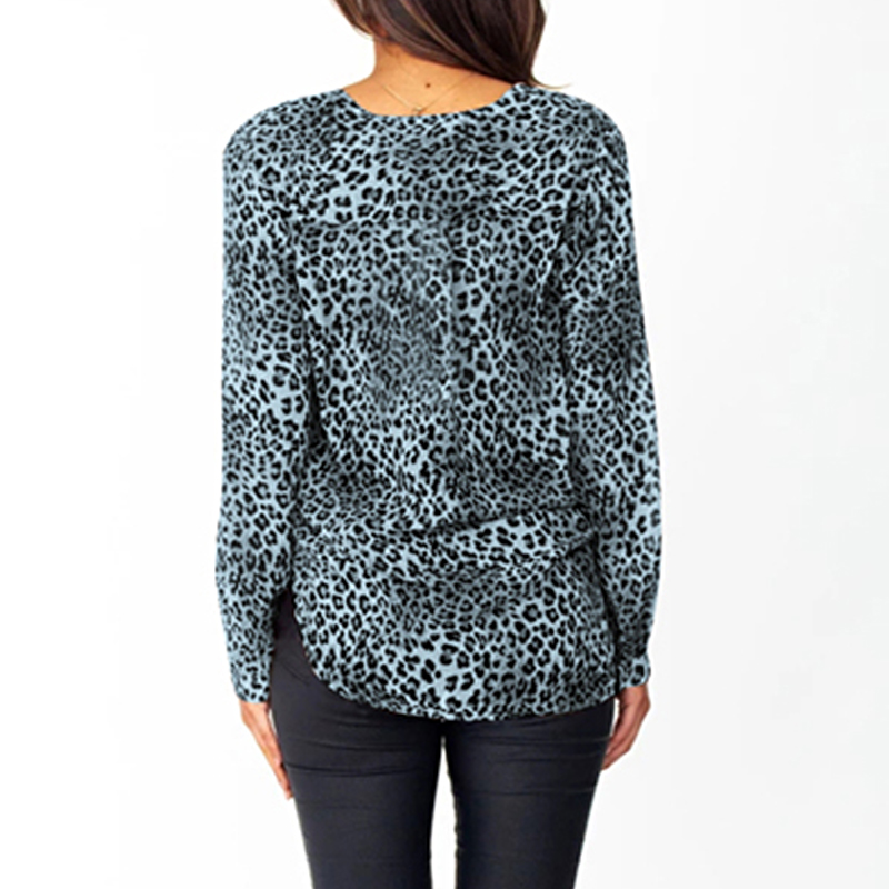 womens leopard print shirt uk