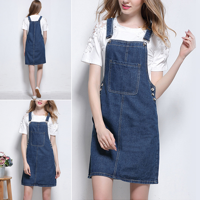 bodycon dungaree dress