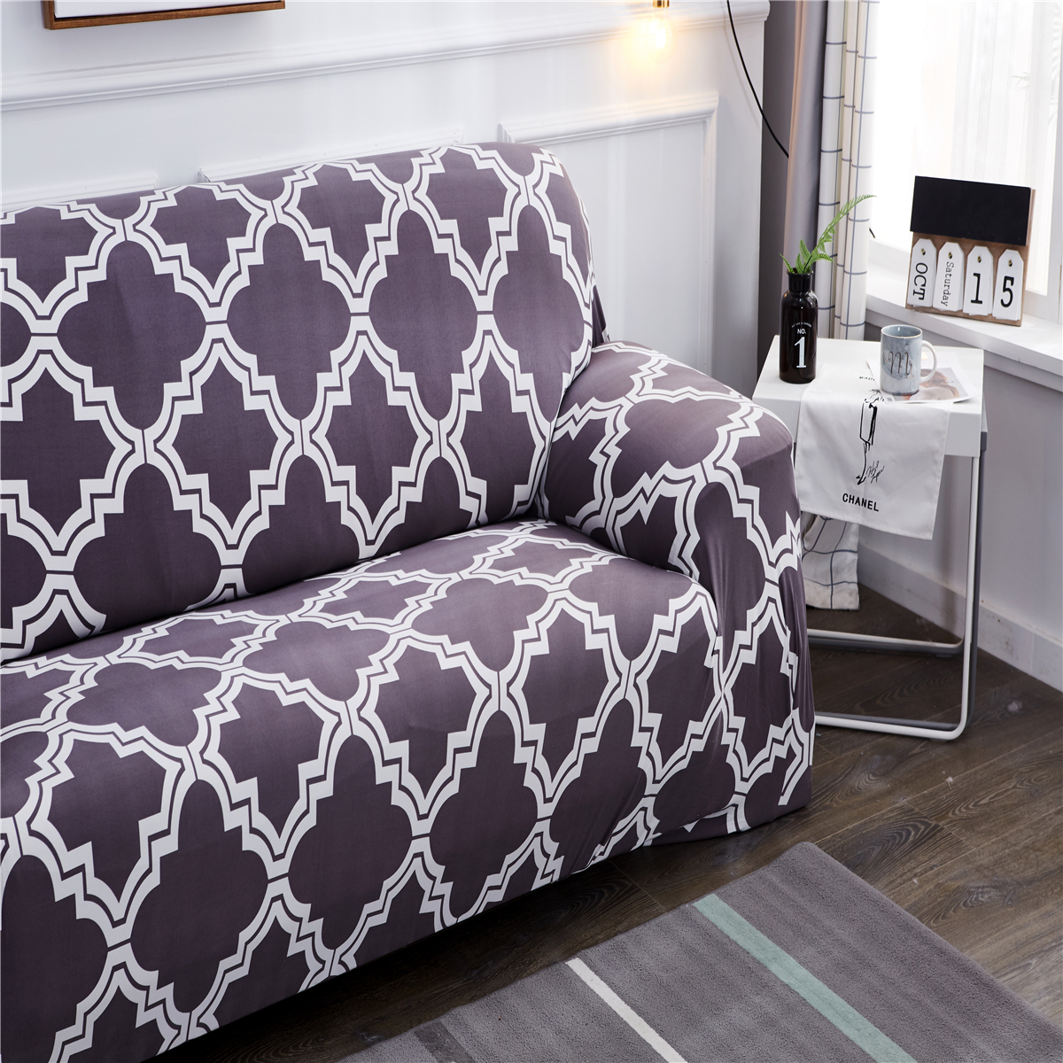 1/2/3/4 Seater Slipcover Stretch Sofa Cover Couch Loose Cover Tight