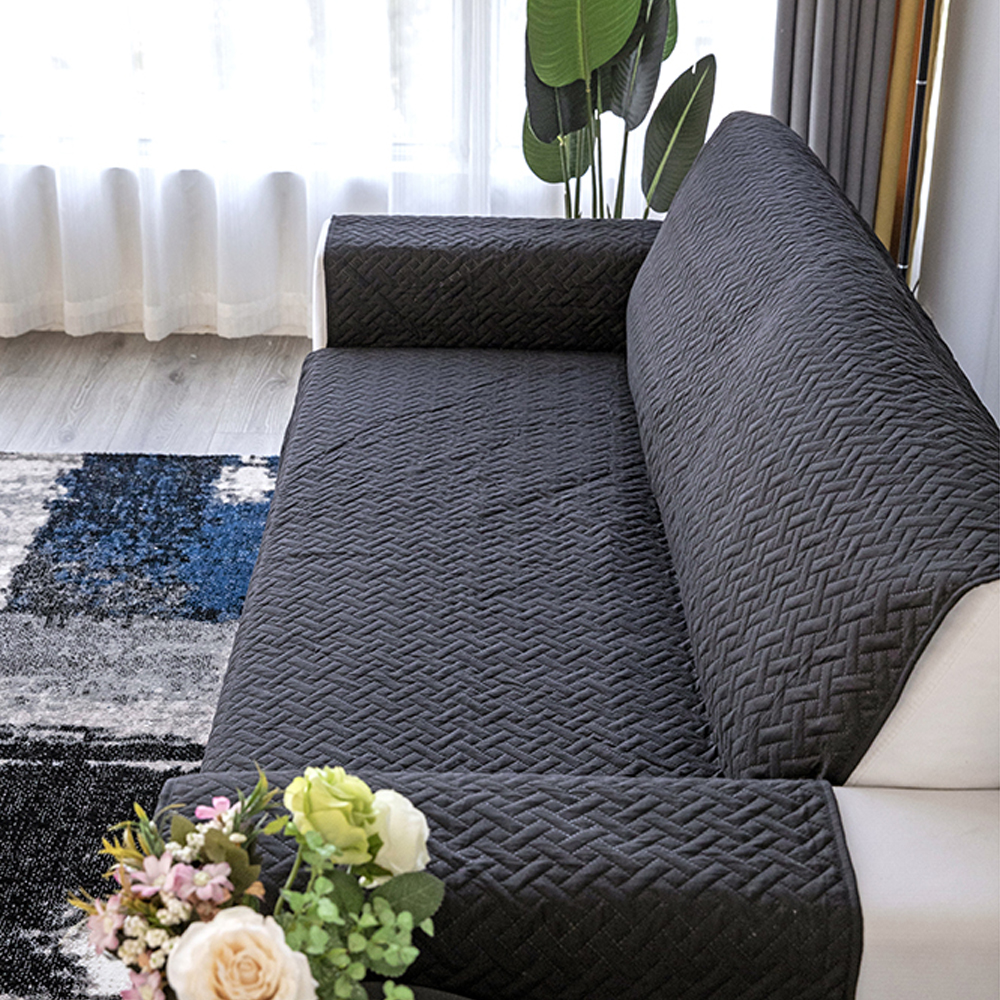 Quilted Sofa Cover Anti Skid Slip Pet Protector Home Couch Sofa Car Slip Throw eBay