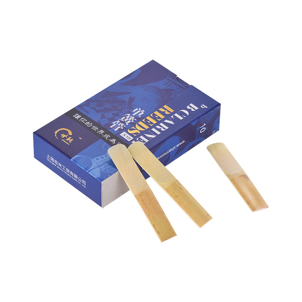 10pcs Normal Classic Bb Reeds 2.0/2.5/3.0 Strength Beginners