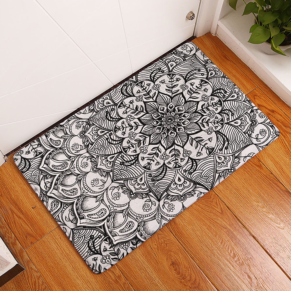 Native American Non-slip Door Floor Bath Mat Entrance Doormat Welcome Rug Carpet 
