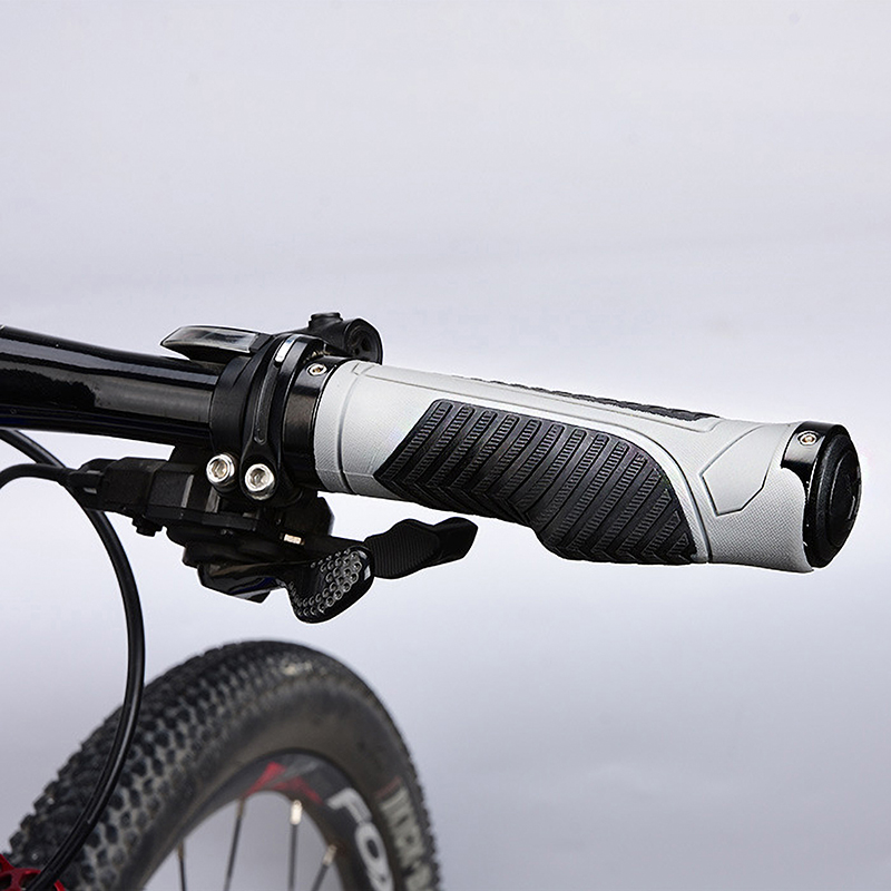 1 Pair Soft Rubber Handlebar End Grips For Bicycle MTB BMX Road Mountain Bike