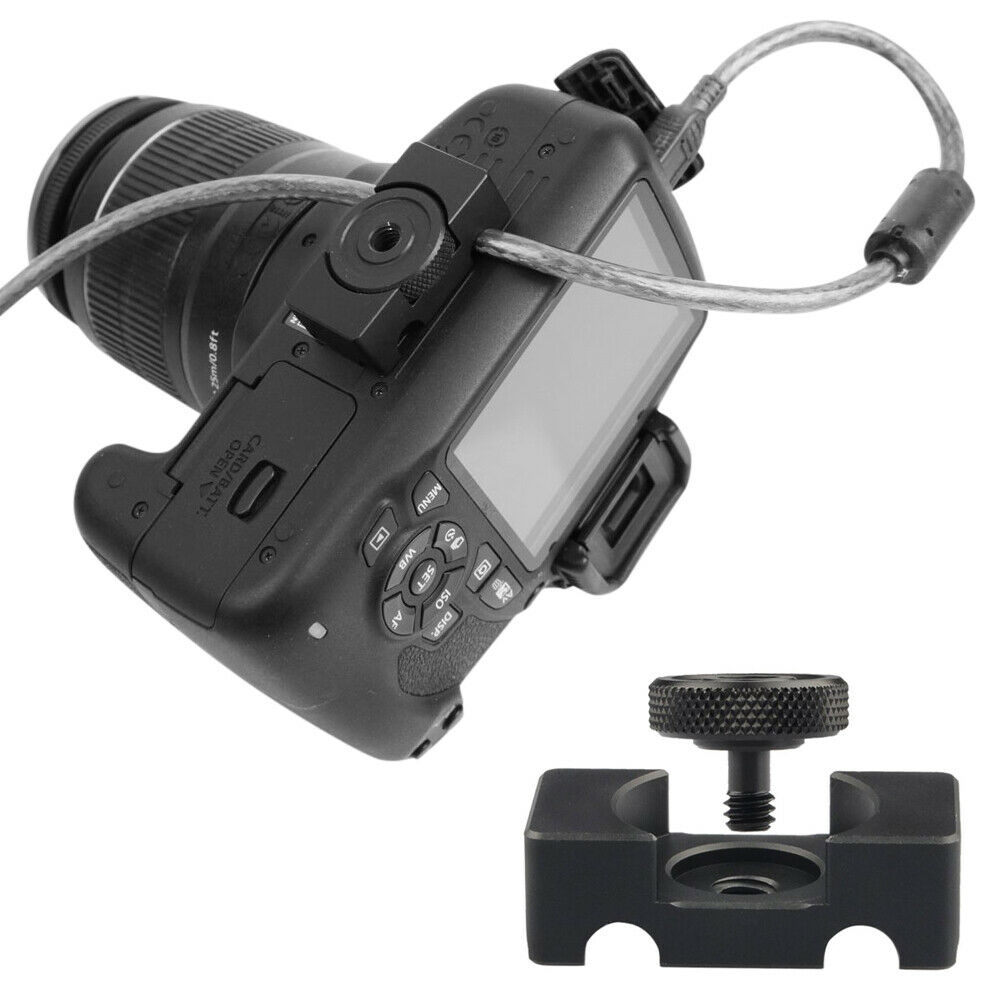 Aluminum DSLR Camera Cable Lock Clamp Port Tethered Photography ...