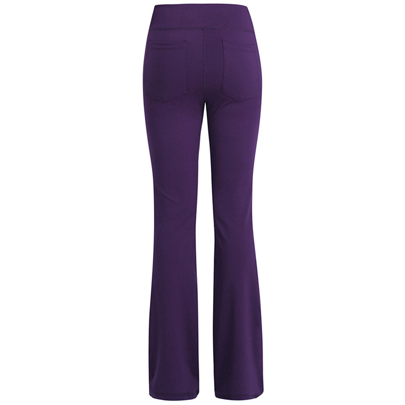 stretch yoga pants with pockets