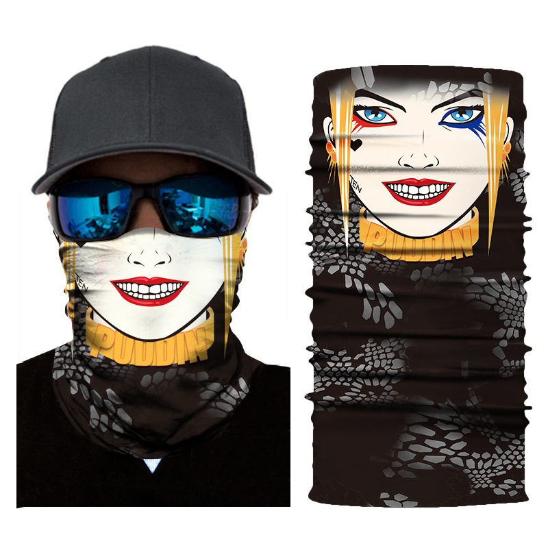 3D Owl Face Mask Sun Mask Fishing Headwear UV Neck Gaiter Balaclava Scarf 