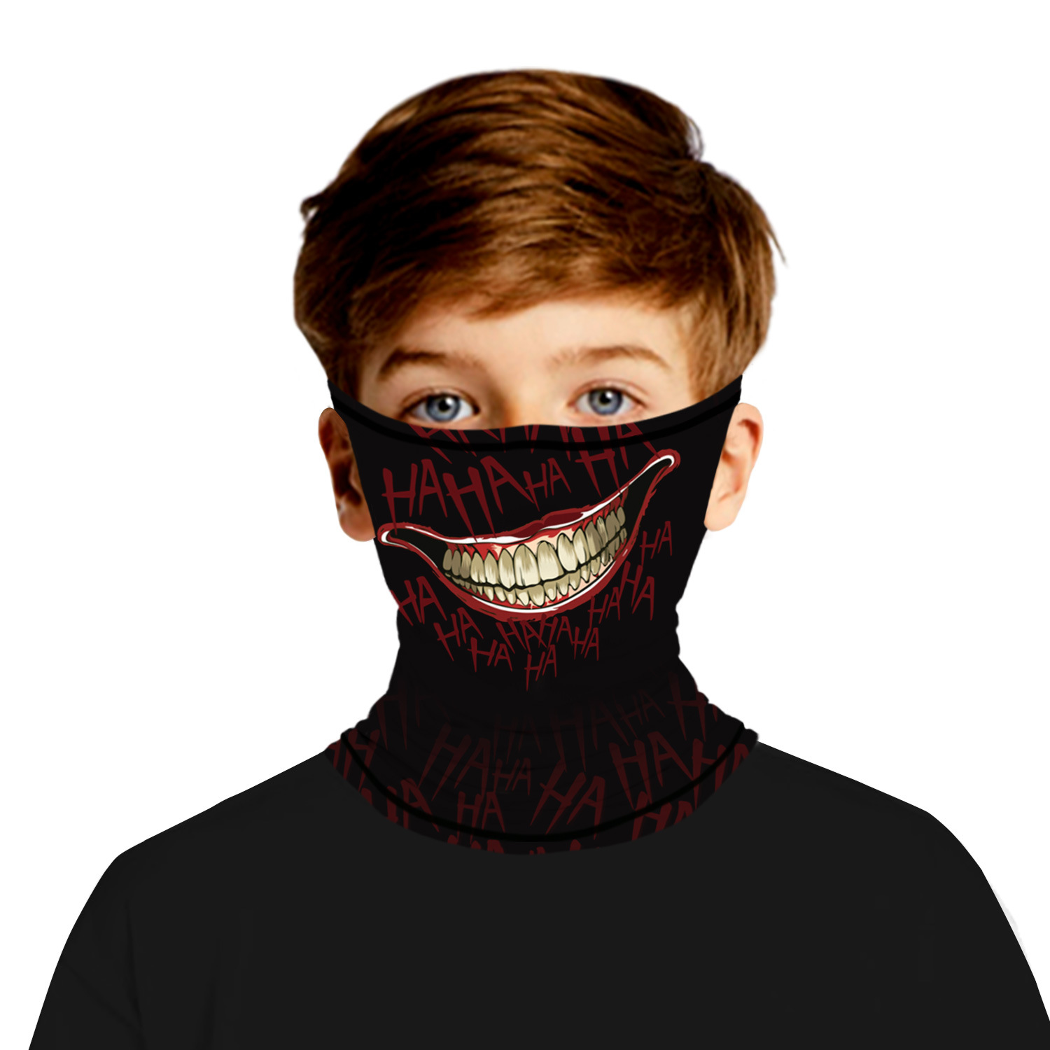 Child Kids Balaclava Fashion Face Masks Neck Gaiter Headwear Tube Scarf