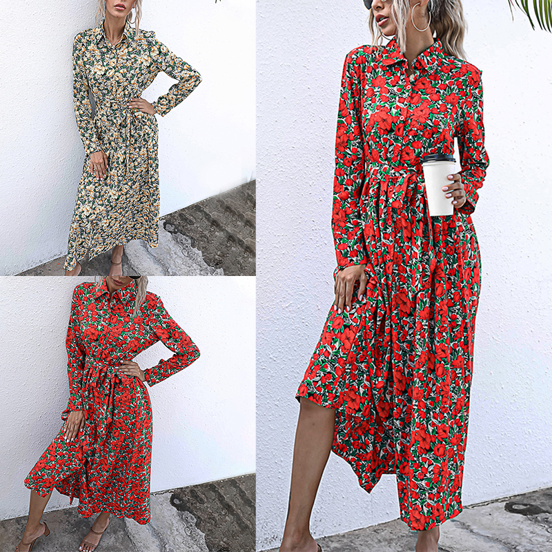 boho shirt dress