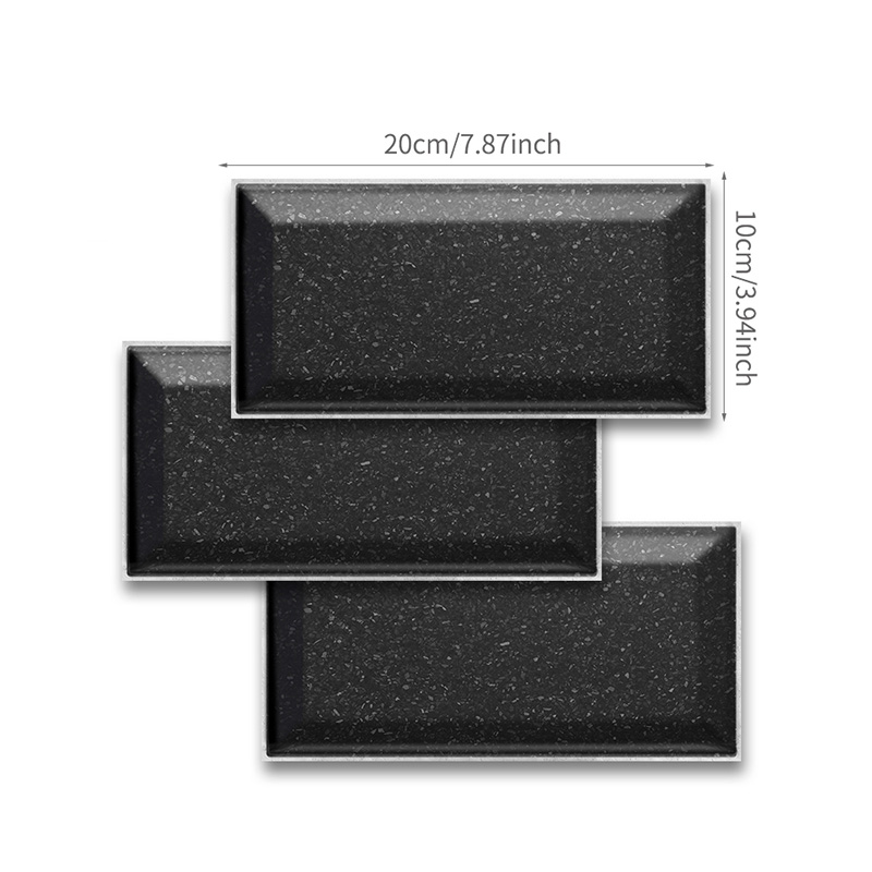 Up to 54PCS Self Adhesive Mosaic Tile Sticker Kitchen Bathroom Wall