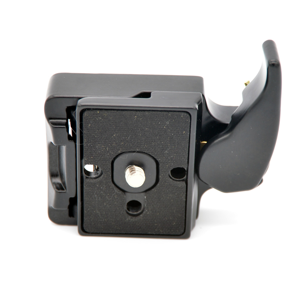 Quick Release Clamp System + Adapter Plate for Manfrotto Tripod Monopod