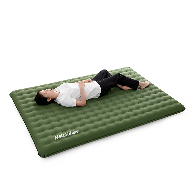 Details about   Double Sleeping Mattress Inflatable Mat Air Bed Camping Moisture-proof Sleep Pad 