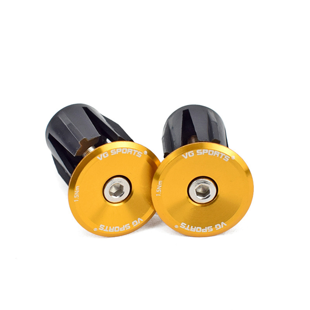 Bike Handlebar End Plugs Aluminum 1624mm Grips Adjustable Expanding