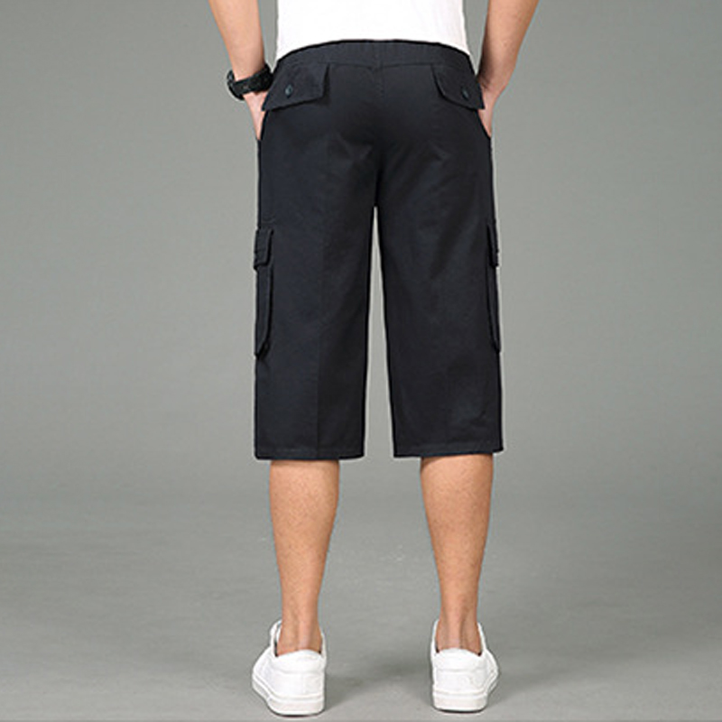 mens three quarter shorts