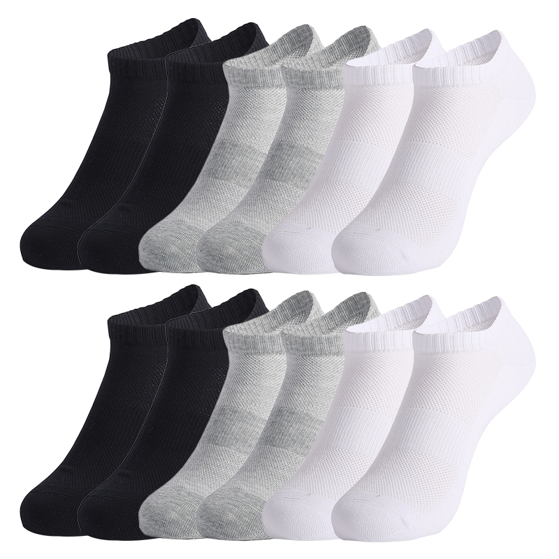 3 Pairs of Sock Shop Plain Invisible Everyday Socks/Liners for Trainer or Shoes 