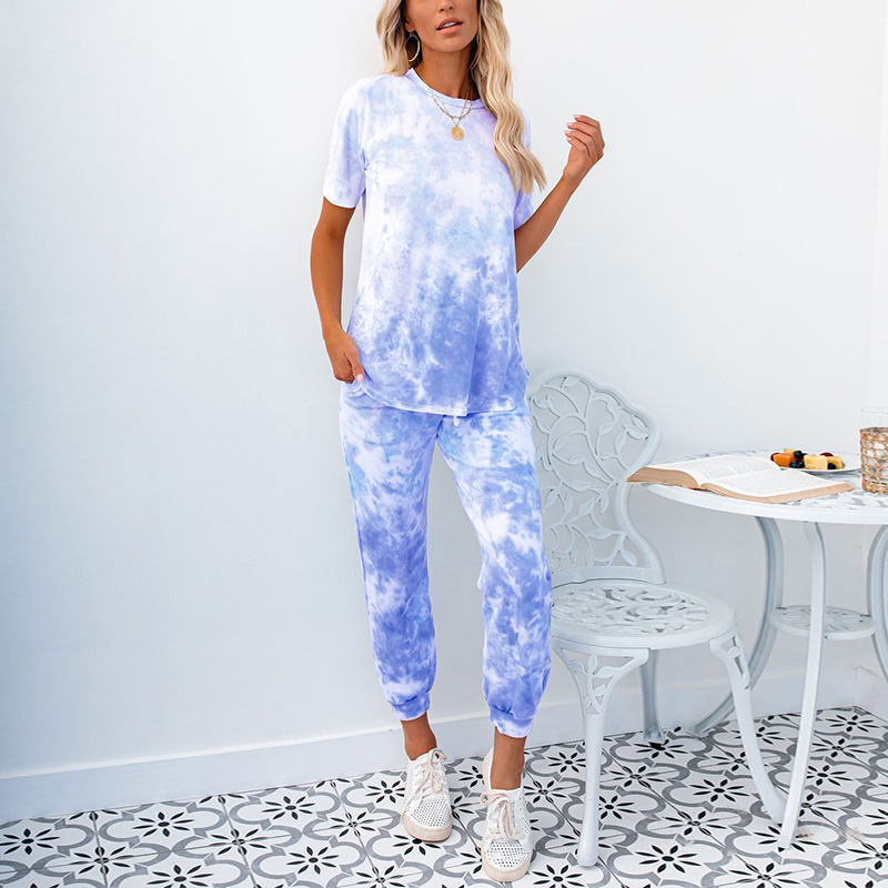 womens tie dye tracksuit