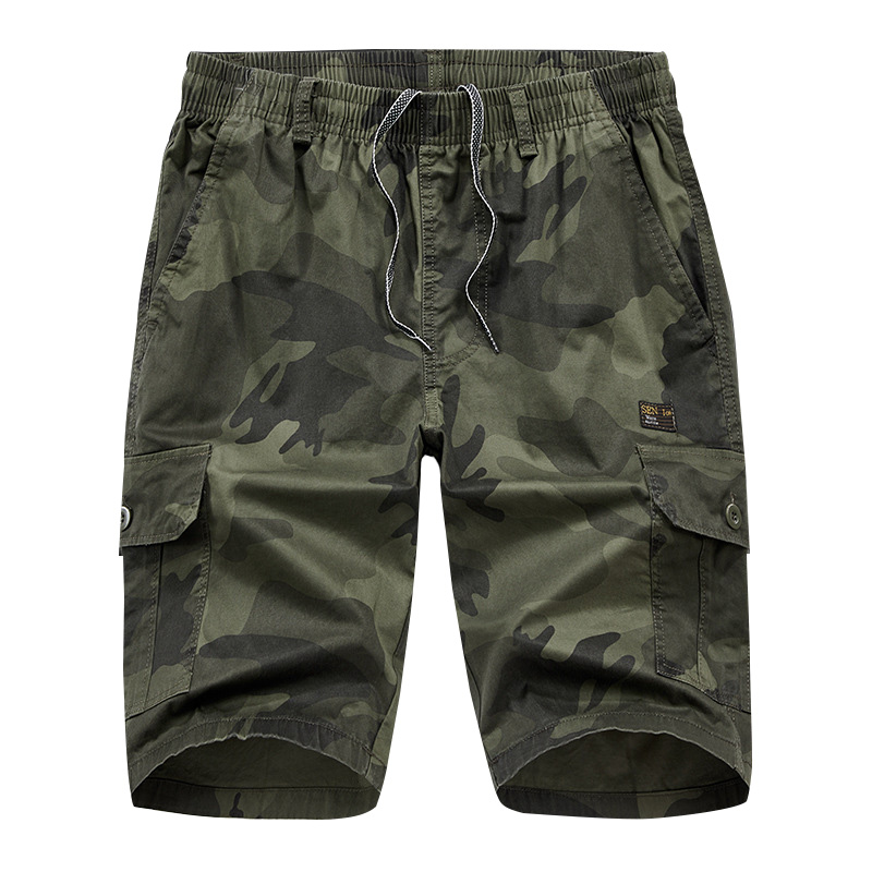 plus size camo cargo shorts