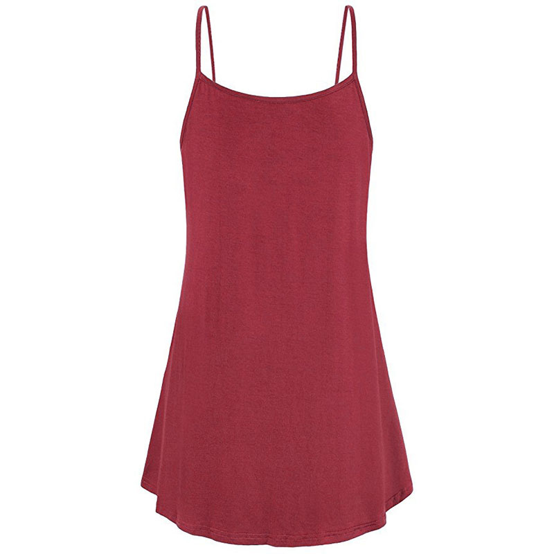 Women Sleeveless Cami Chiffon Ruffle Tank Tops Vest Summer Ladies T-shirt Blouse