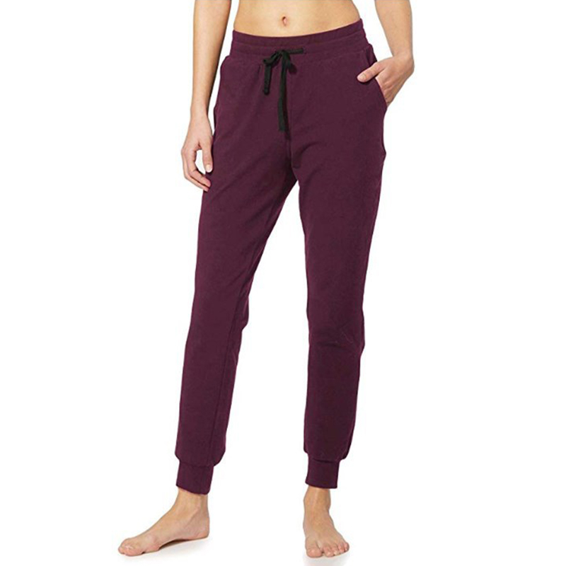 Womens Casual Yoga Sport Pants Joggers Elastic Waist Fitness Trousers  Sweatpants