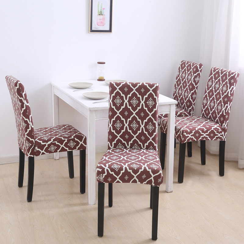 Details about   Removable Elastic Stretch Chair Cover Slipcovers Dining Room Seat Cover Decor R 