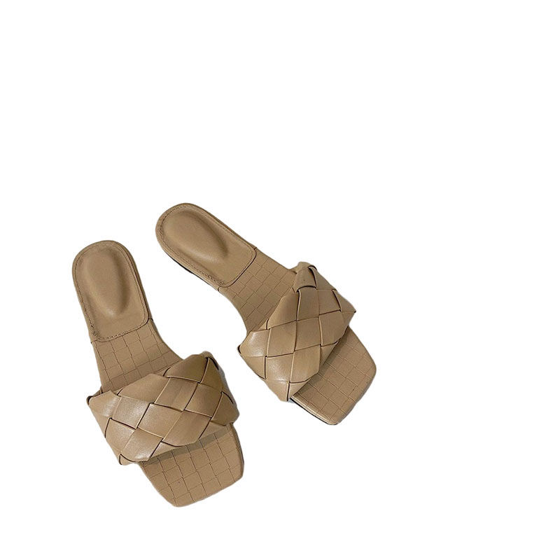 Amazon.com | IF FASHION Women's Square Toe Square Heel Braided Bandeau Sandals GZ96-1, B96 1 