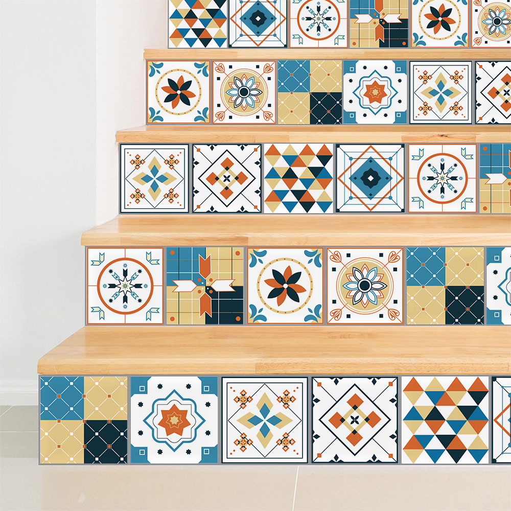 moroccan tile backsplash peel and stick