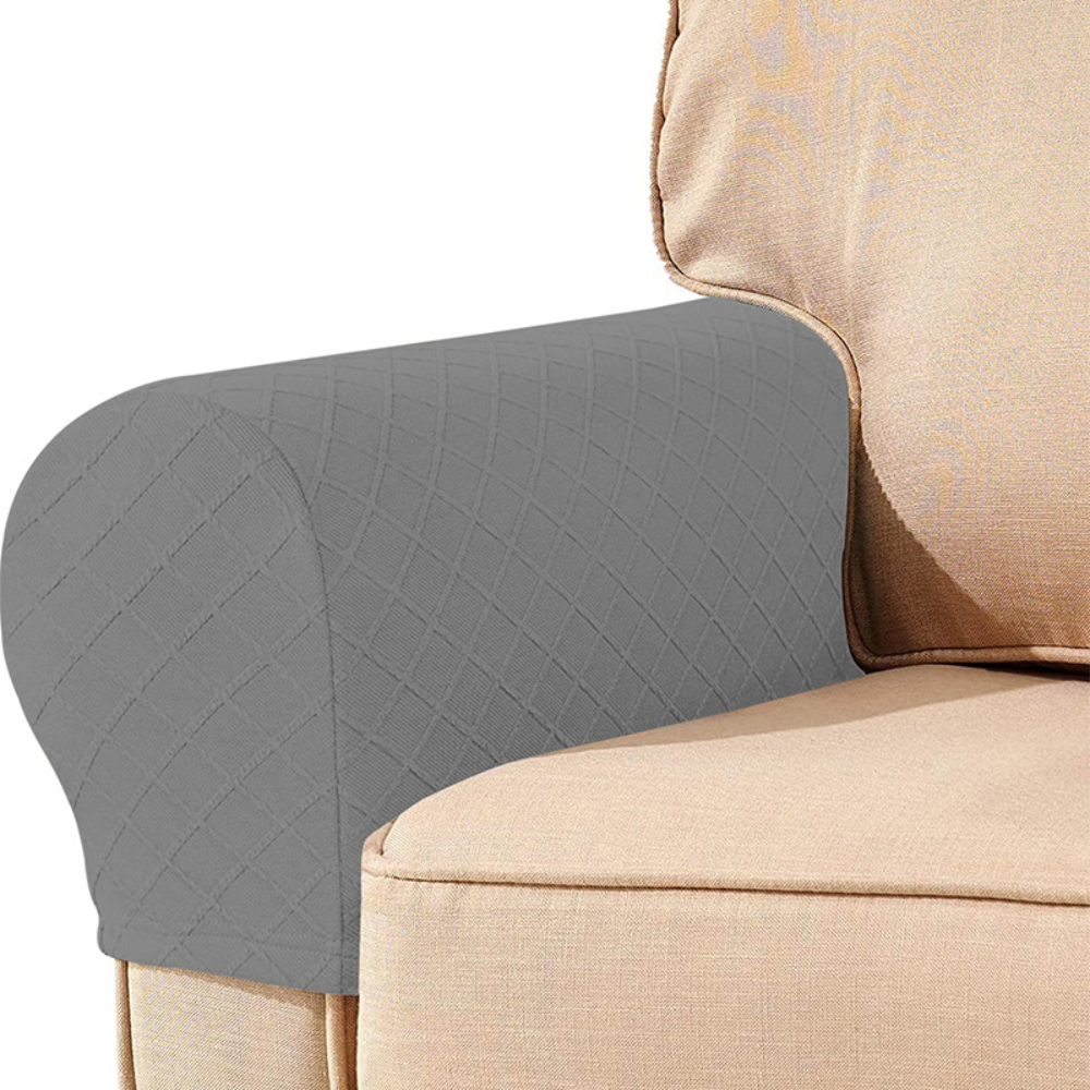 US Stretch Armchair Covers Chair Arm Protector Cover Sofa Couch Recliner Armrest 