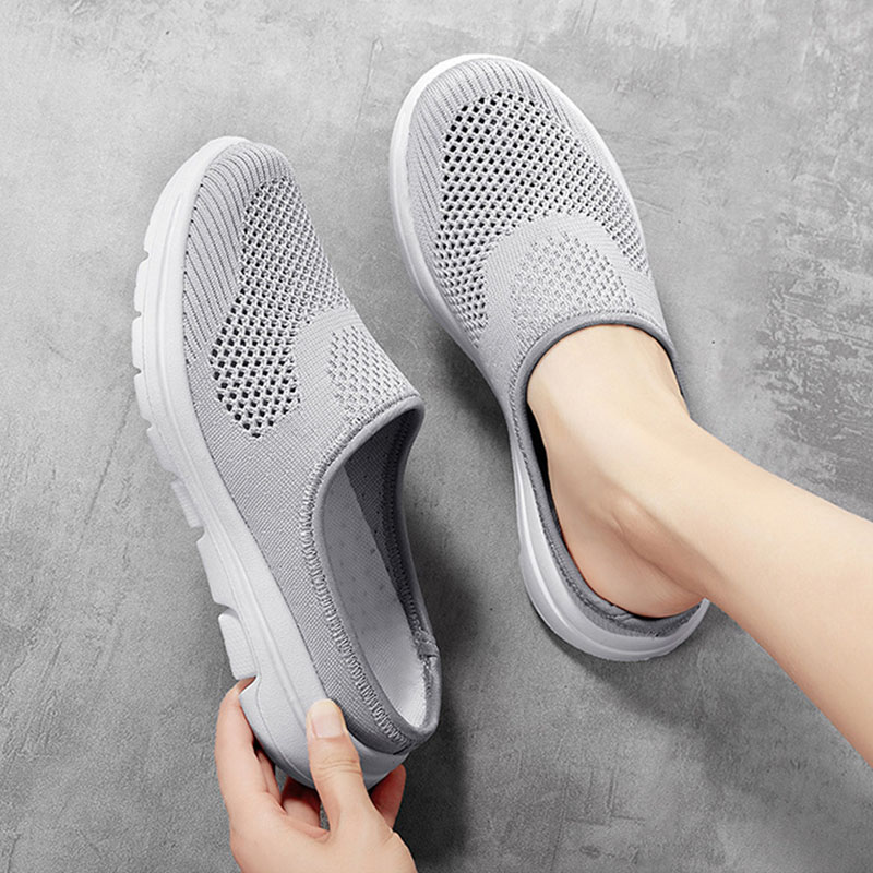 closed toe backless shoes