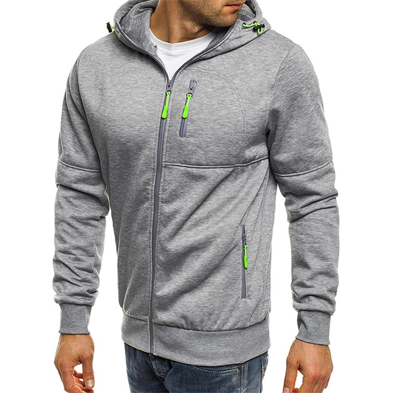 Mens Boys Hoodie Fleece Warm Hooded Jacket Coat Sweatshirt Winter Zip Up Jumper - Picture 13 of 14
