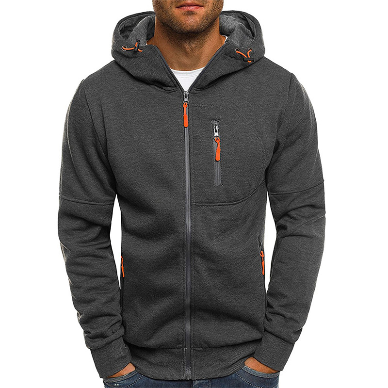 Mens Boys Hoodie Fleece Warm Hooded Jacket Coat Sweatshirt Winter Zip Up Jumper - Picture 14 of 14