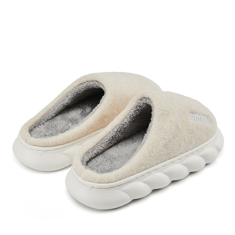 Womens Mens Waterproof Outdoor Winter Warm Slippers Hard Sole Size 5 6 7 8 9 10 