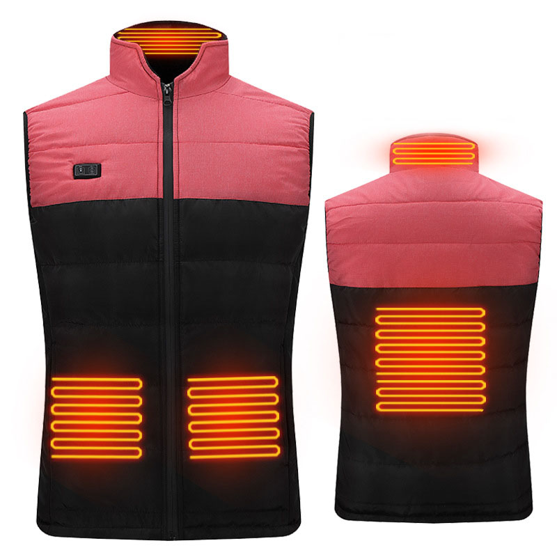 Men Women Heated Vest Warm Body Electric USB Heating Coat Jacket Winter Warm ❤ 