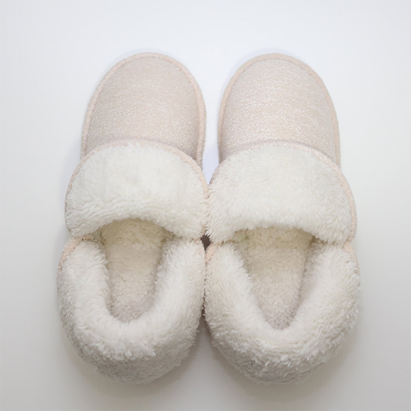Ladies Mule Slippers Slip On Soft Warm Faux Fur Memory Foam Slippers With Soul 