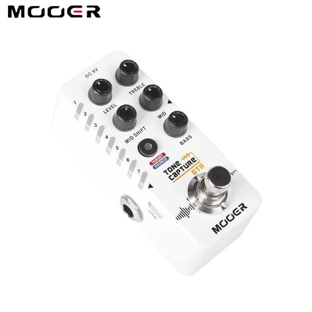 Mooer Tone Capture GTR Guitar Modelling Pedal True Bypass Buffer
