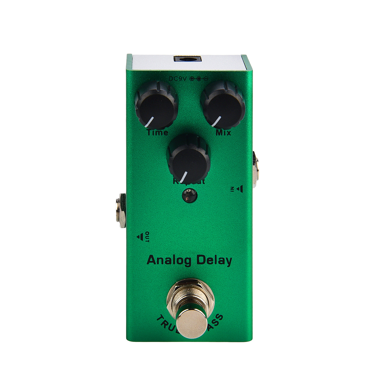 Pédale D'effets Pour Guitare/basse - Overdrive, Fuzz, Distorsion, Delay, Tremolo (alimentation 9V)