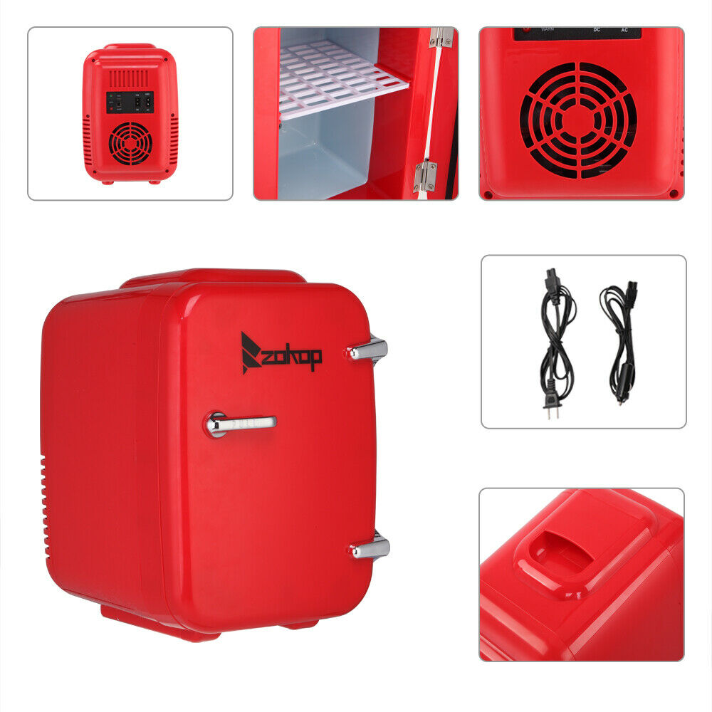 Portable Personal Mini Fridge Refrigerator Compact Cooler Warmer Home