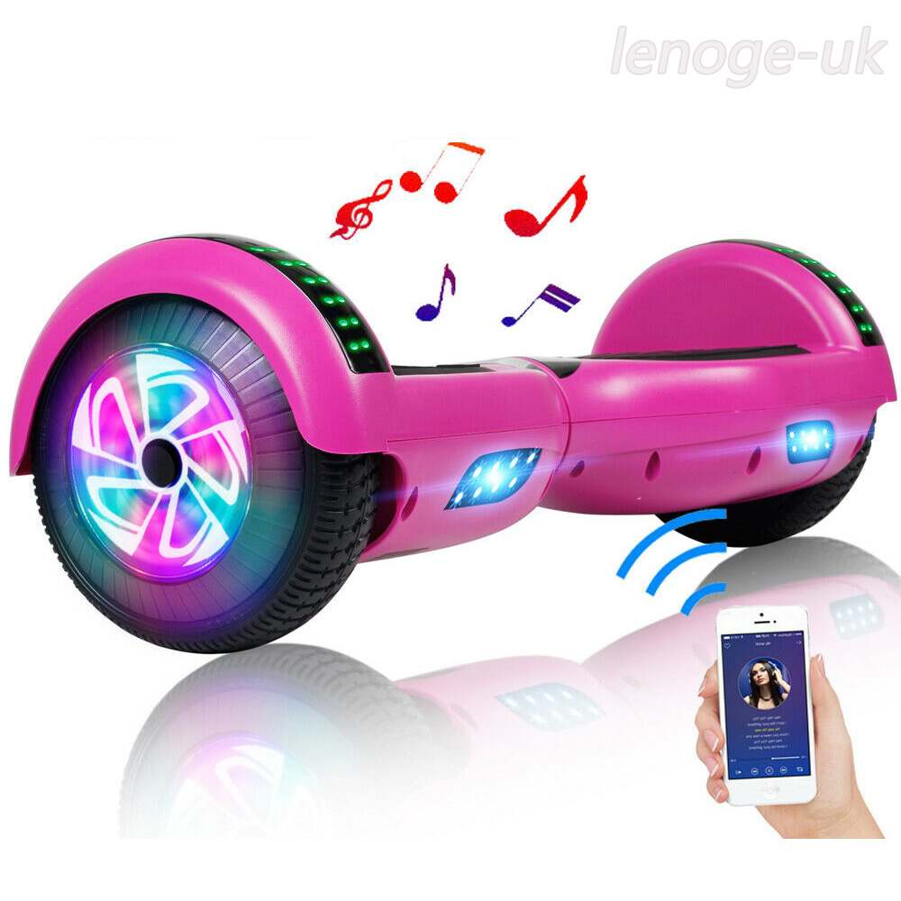 Bluetooth Hoverboad Electric Balancing Scooter W/ LED Lights