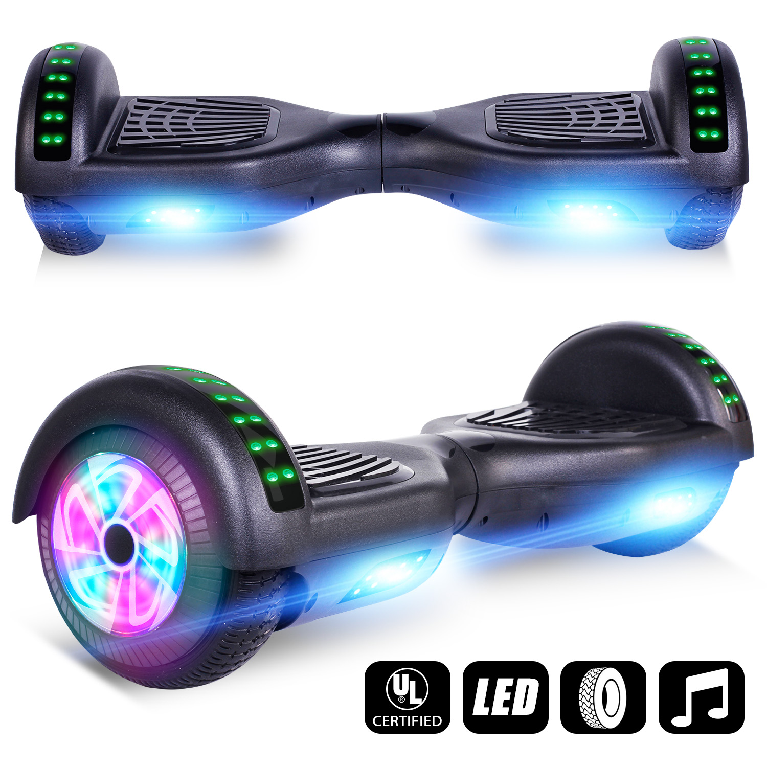 Гидроборт hoverboard 3 Light Black