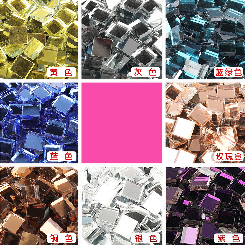 10mmx10mm Blue Small Glass Square Mirrors 100 Pieces Crafts Mirror Mosaic Tiles 10mmx10mm Blue Small Glass Square Mirrors 100 Pieces Crafts Mirror Mosaic Tiles