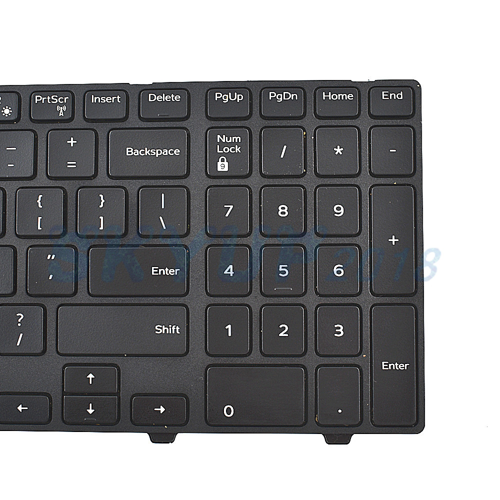 Inspiron Keyboard For Dell 5555 5558 5748 5749 5758 Laptop Black