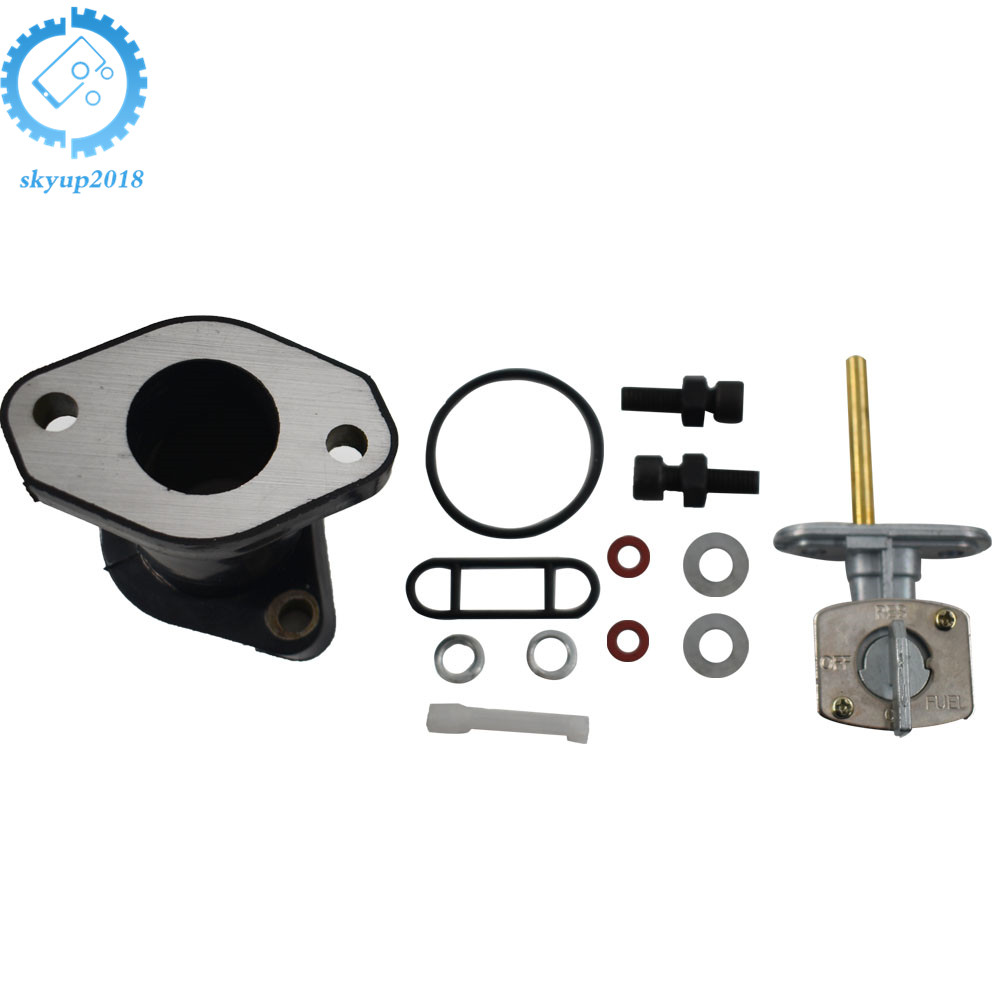 Intake Manifold Fuel Petcock For Yamaha Big Bear 350 YFM 350 YFM350 I