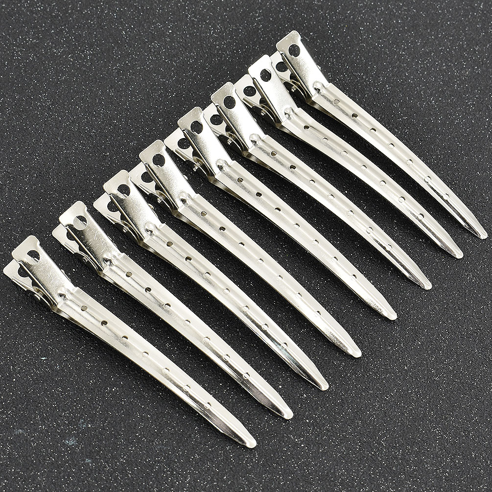 20Pcs Hairdressing Duck Bill Alligator Clips Professional Hair Clip