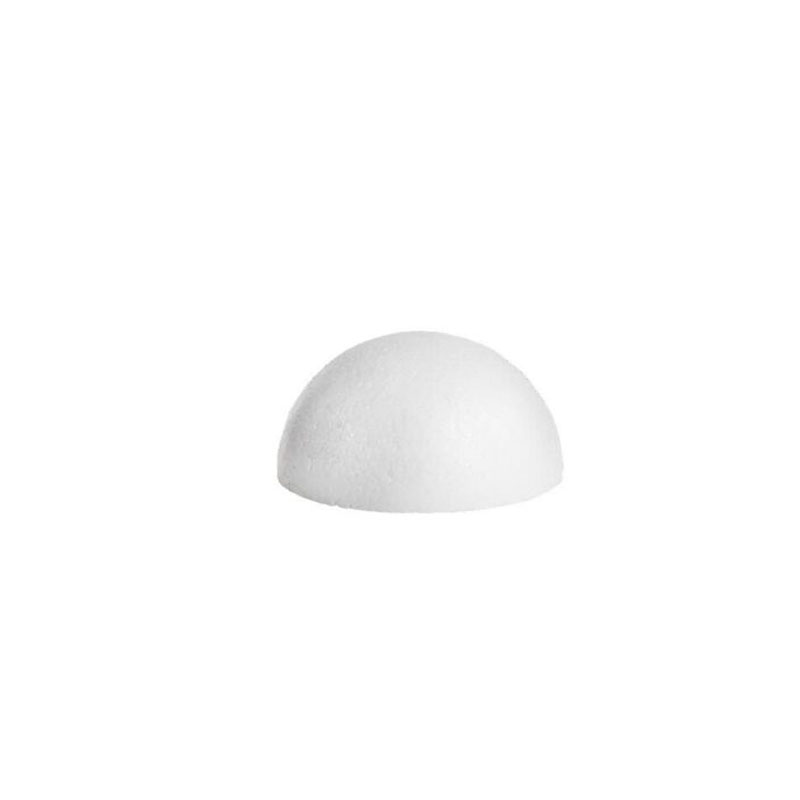 Bolas De Poliestireno, 7 cm, Blanco, 50 ud