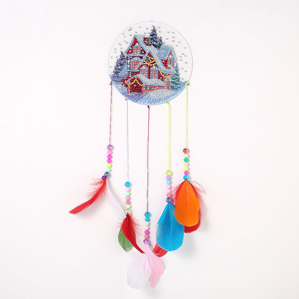 5D DIY  Diamond Painting Embroidery dream catcher wind chimes Cross Stitch Kits 