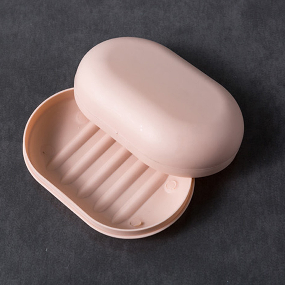 1x Newest Fashion Travel Soap Case Soap Box Container Portable Sealed 2 Sizes 