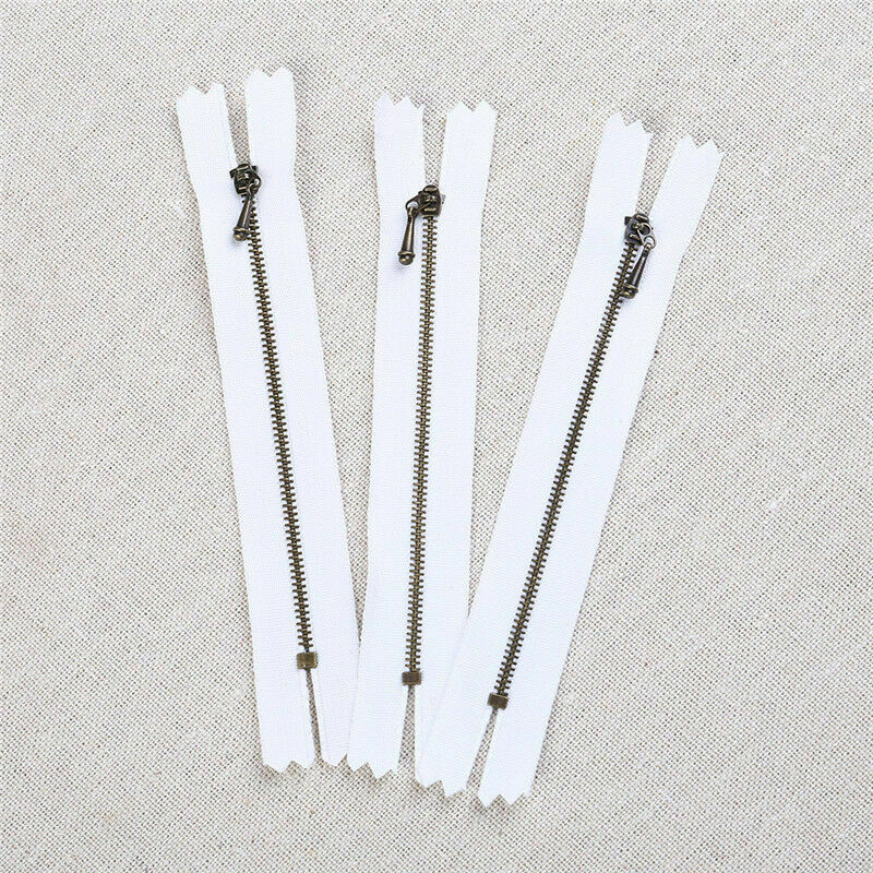 3pcs No.#0 Mini Separating Zipper Sewing Accessories for Doll Clothes Bag Crafts