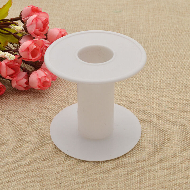 Empty Plastic Bobbins Spools For Thread Ribbon Sewing Accessory Various  Size Nw