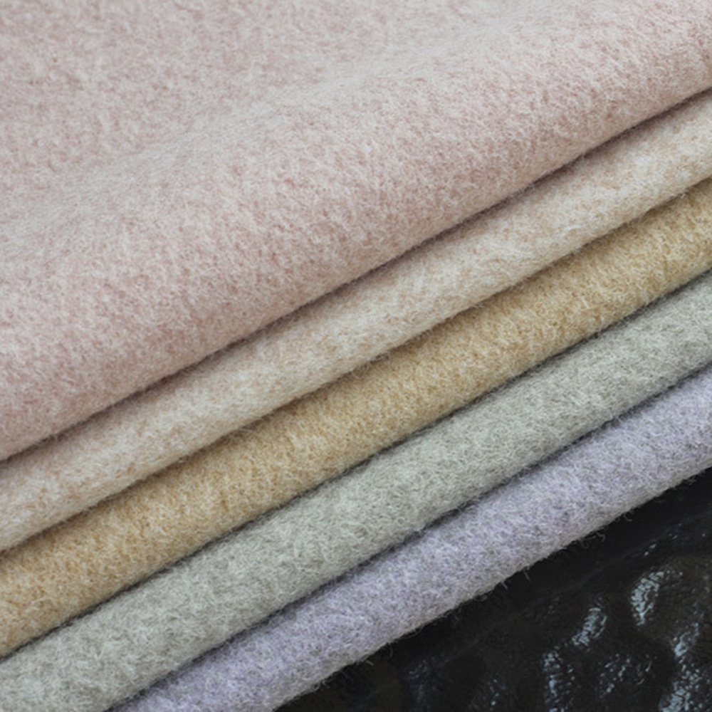 Thick Wool-like Fabric Cloth Cashmere Wool Woolen Clothes Overcoat Material  DIY