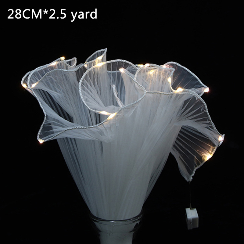 LED Bouquet Wrapping Paper Wholesale Luminous Flower Wrapping