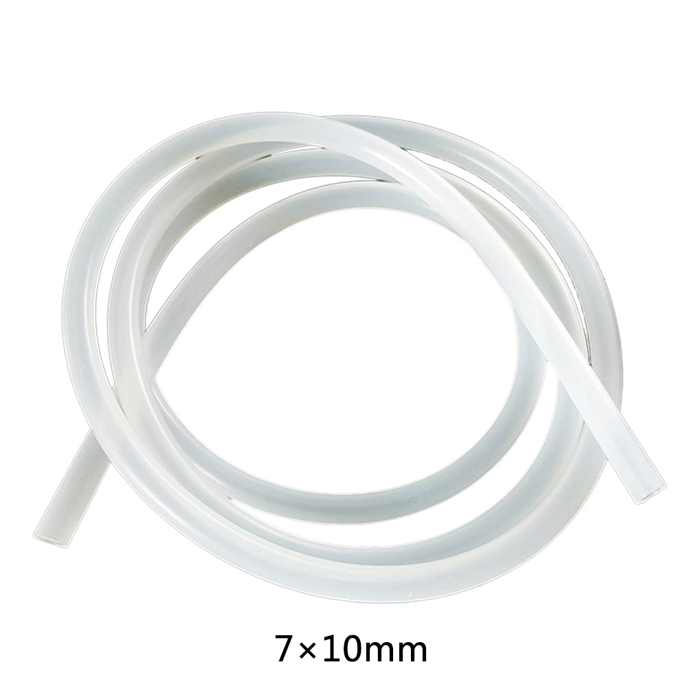 1M Milk Food Grade Beer Clear Silicone Tube Hose Pipe Soft Rubber Translucent 
