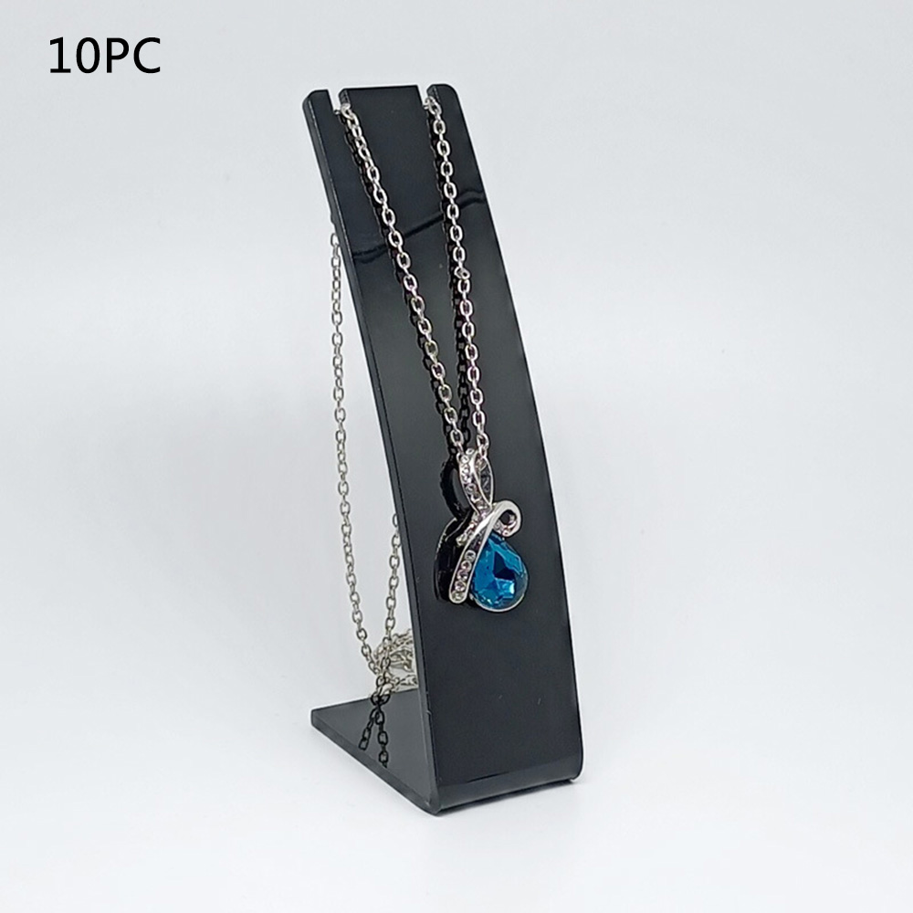 Pendant Earrings Jewellery Display Stand Acrylic Presenting Rack Necklace 